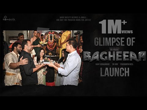 Glimpse Of Bagheera | SriiMurali | Dr. Suri | Prashanth Neel | Vijay Kiragandur | Hombale Films