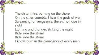 Glenn Hughes - Ride the Storm Lyrics