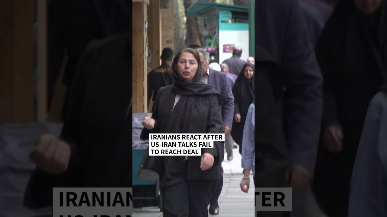Video | Iranians react after US-Iran talks fail to reach deal | AFP
