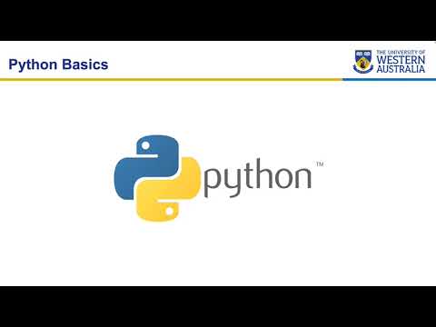 Uwa Csse Core Python Programming Python Basics