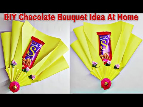 Quick and Easy Valentine's Day Gift Sweet Bouquet | Chocolate Bouquet Tutorial | Easy Gift Ideas