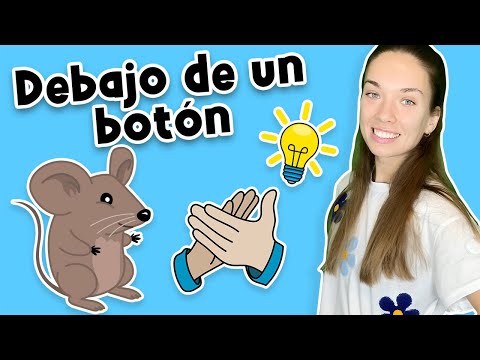 Miss Alba | Debajo de un Botón - Spanish Nursery Rhyme for Kids