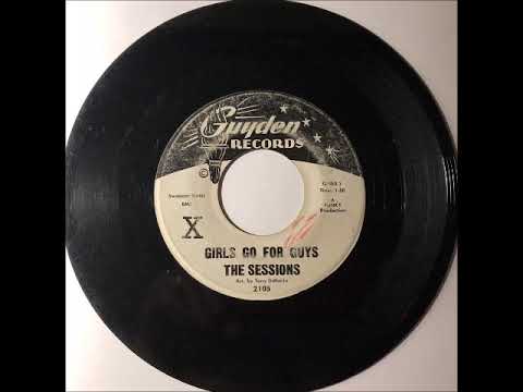 Sessions - Girls Go For Guys ~ RARE OBSURE teen doo wop teenage
