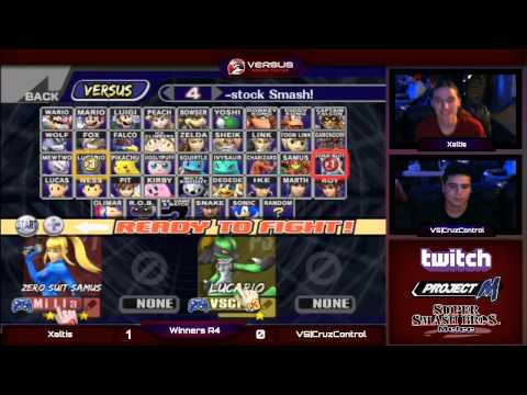 VS Weekly 9/10/14 - Winners R4- Xaltis (ZSS) vs VS|Cruz Control (Lucario/Ness) - ProjectM