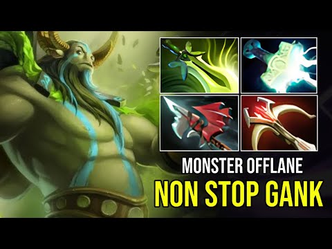 Monster Offlane Natures Prophet Insane Right Click Damage - Non Stop Gank! |Dota 2 Pro Highlights.
