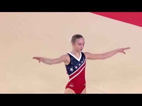 Claire Pease 2025 Antalya World Cup Floor Final 🥈
