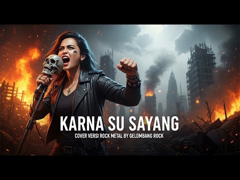 karna su sayang - ( cover versi rock metal by gelombang rock ) VIRAL COVER 2025
