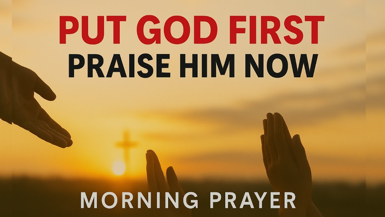 Start Your Day Saying 'I PRAISE YOU GOD' | Powerful Morning Prayer for Blessings & Peace