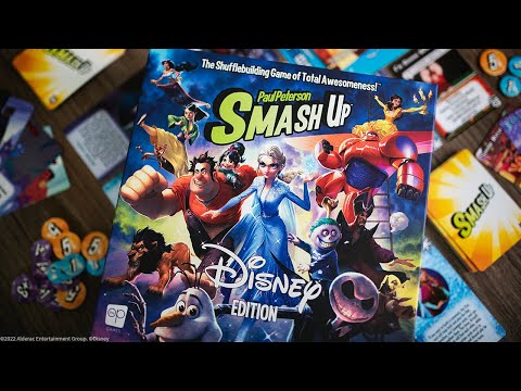Smash Up: Disney Edition | The Op Board Game Showcase