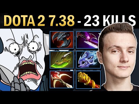 Sven Gameplay Miracle with 23 Kills and Moon Shard - Dota 2 7.38
