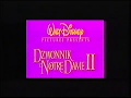 Dzwonnik Z Notre Dame II 2002 The Hunchback Of Notre Dame II Disney Zwiastun VHS