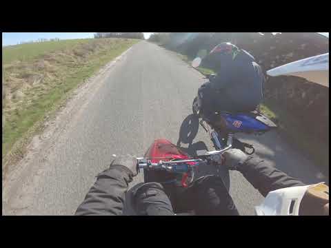 Yamaha Jog Fs Malossi MHR Team speed 70cc - First real ride