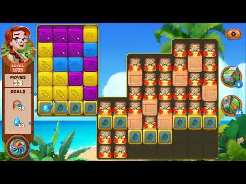 Lost Island Blast Adventure Level 1835 NO BOOSTERS - A S GAMING ✔️