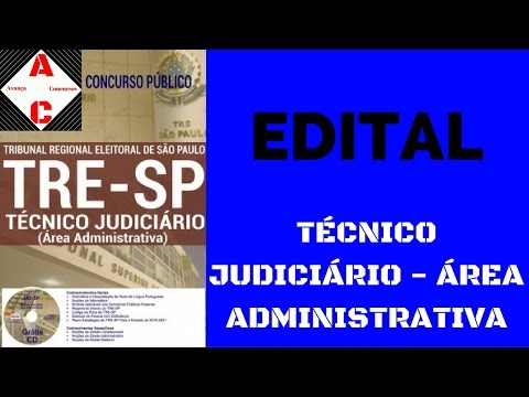 Apostila Concurso TRE-SP 2016 - Técnico Judiciário - Área Administrativa