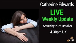 LIVE: Catherine’s Weekly Live 23rd Oct 2021