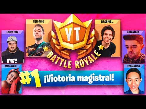 EL MAYOR TORNEO DE FORTNITE CON YOUTUBERS - TheGrefg