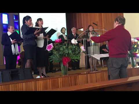 2017 7 22 Corale di chiesa a Massagno   Inno 90 Se vicino a Gesù