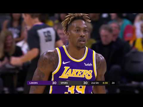 Dwight Howard Full Play 11/03/19 Los Angeles Lakers vs San Antonio Spurs | Smart Highlights