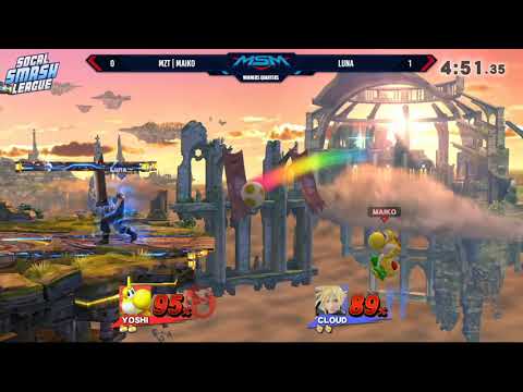 MSM 167 - MzT | Maiko (Yoshi) vs Luna (Cloud,Ike) Winners Quarters - Smash 4