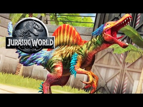 Jurassic World: The Game - Spinoraptor LEVEL 40 Final Evolution // Max Level [Hybrid]