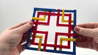 Building a LEGO Hinging Square