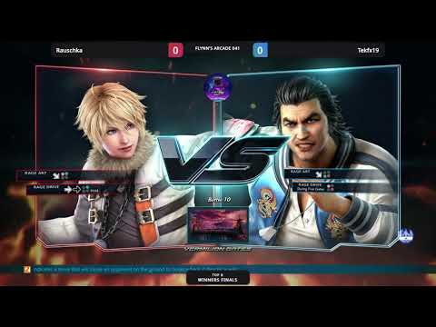 Flynn's Arcade 041 Winners Finals - Rauschka (Leo) Vs. Tekfx19 (Lei) Tekken 7
