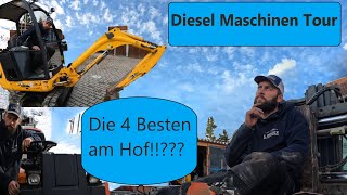 Die 4 meist genutzten Maschinen