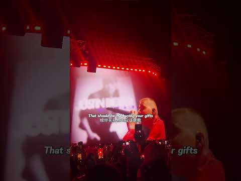 Bieber sings that should be me at Coachella #justinbieber #coachella #thatshouldbeme