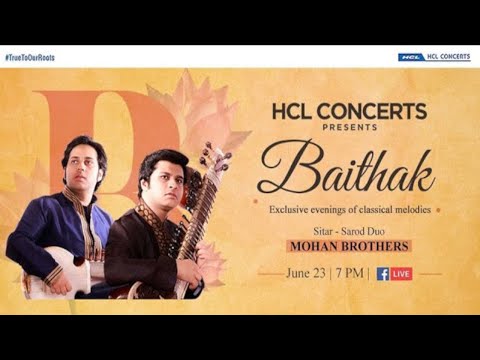 Preview - Mohan Brothers | HCL Concerts presents Baithak
