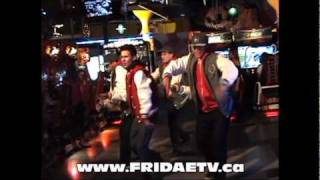 FRIDAE TV ON SET OF &#39;GIRLFRIEND&#39; WITH TYLER MEDEIROS