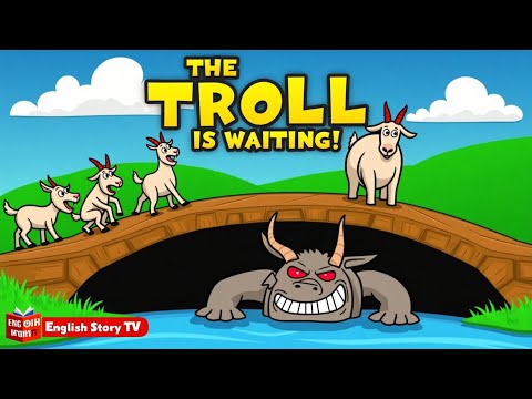 Three Billy Goats Gruff Story | Moral Story For Kids | English Story