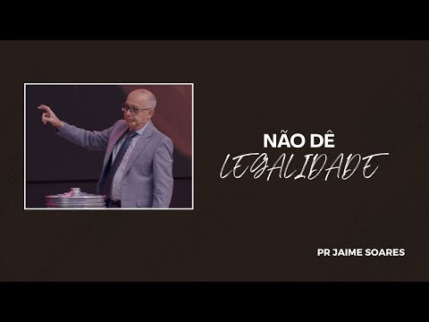 PR JAIME SOARES - NÃO DÊ LEGALIDADE