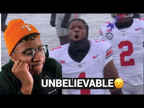 OHIO STATE HATER REACTS TO | #1 Ohio State vs #15 Michigan Full Game Highlights | reaction