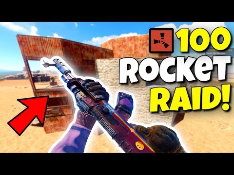 RUST - 100 ROCKET RAID ON THE GRAND FRUSTRATOR!