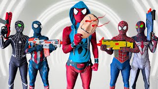 TEAM SPIDER-MAN vs BAD GUY TEAM || What's WRONG with RED-SPIDER? ( Funny, Action ) by FLife vs