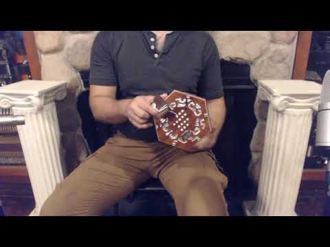 STAGA30 - Mahogany Stagi A-30-S English Concertina M 30 $599