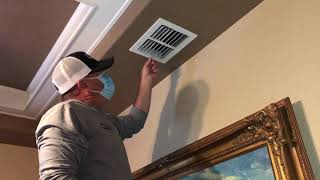 How to Redirect Airflow From Ceiling Vent