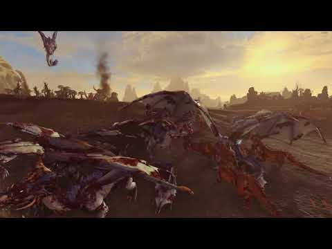 19 Dragon Ogre Shaggoth VS 19 Star Dragon - Total War: Warhammer 2