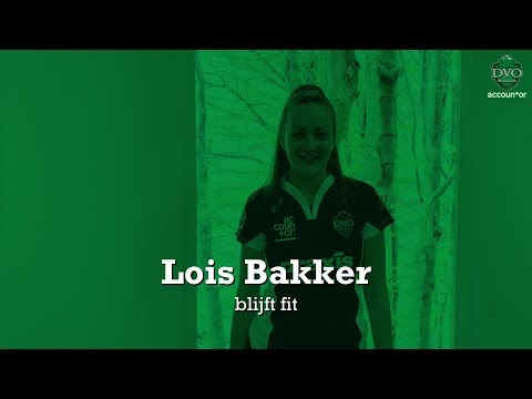 Lois Bakker blijft fit