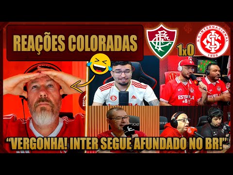REAÇÕES dos COLORADOS - FLUMINENSE 1x0 INTERNACIONAL - BRASILEIRÃO 2025 - VAMOS RIR DO INTER!
