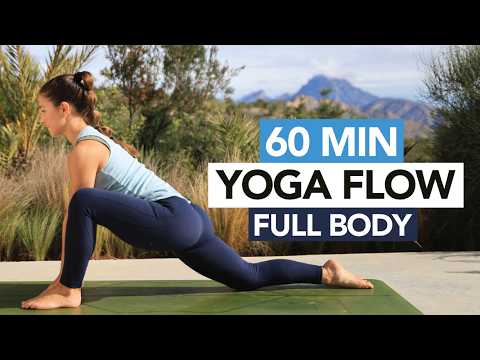 60 Min Yoga Routine | Mixed Levels Full Body Flow & Meditation