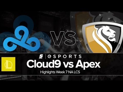 Highlights: C9 vs APX (NA LCS Summer W7D2 Full Series)
