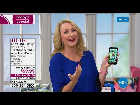 HSN | Electronic Connection Celebration featuring Samsung Tracfone 07.26.2019 - 05 AM