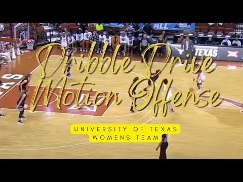 University of Texas WBB - DRIBBLE DRIVE MOTION OFFENSE