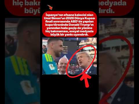 İspanyol Kaleciden Trump'a Soğuk Duş!
