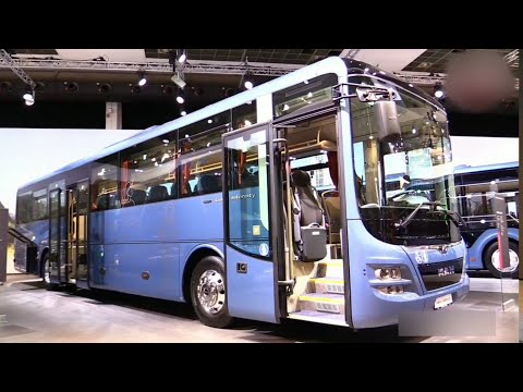 MAN Lions Intercity Bus   Exterior Interior Walkaround | Luxury Vehicle