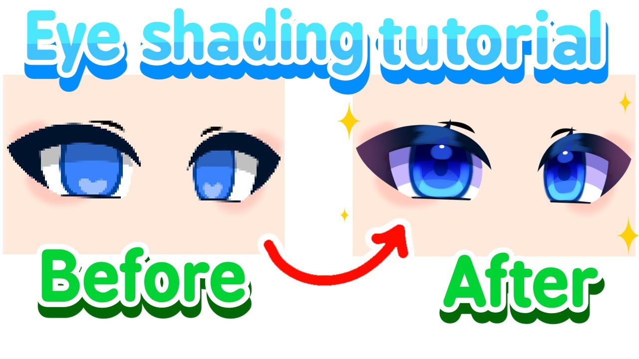 Eye Shading Tutorial - Gacha Club - IbisPaintX