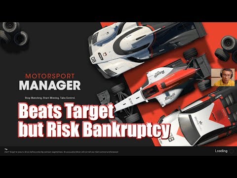 [Motorsport Manager] Marvel Zeroes Beats Target But Risk Bankruptcy