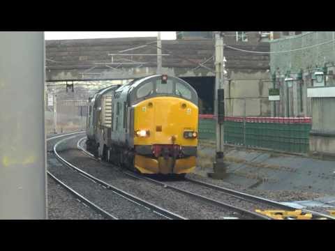 37602/37611 6z66 Carlisle Kingmoor - Sellafield flask move,11th January 2014