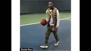 SOULJA BOY VS. CHRISBROWN| EXTREME 1V1 IRL BASKETBALL!!!!!!